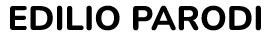 Edilio Parodi logo